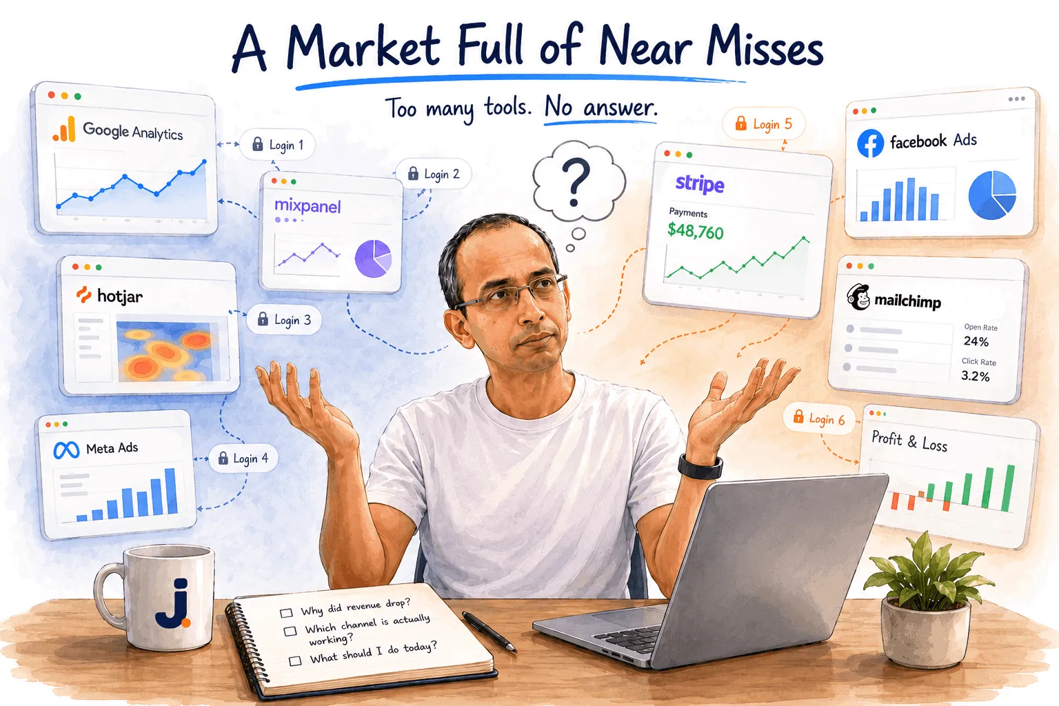 Analytics tools too fragmented, expensive, or incomplete