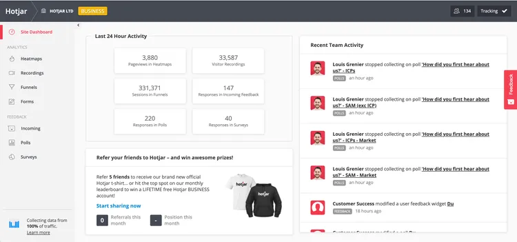 hotjar-dashboard