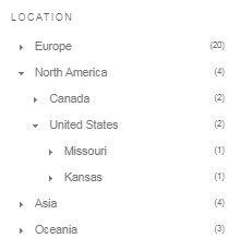 Customer segmentation based on location in Putler