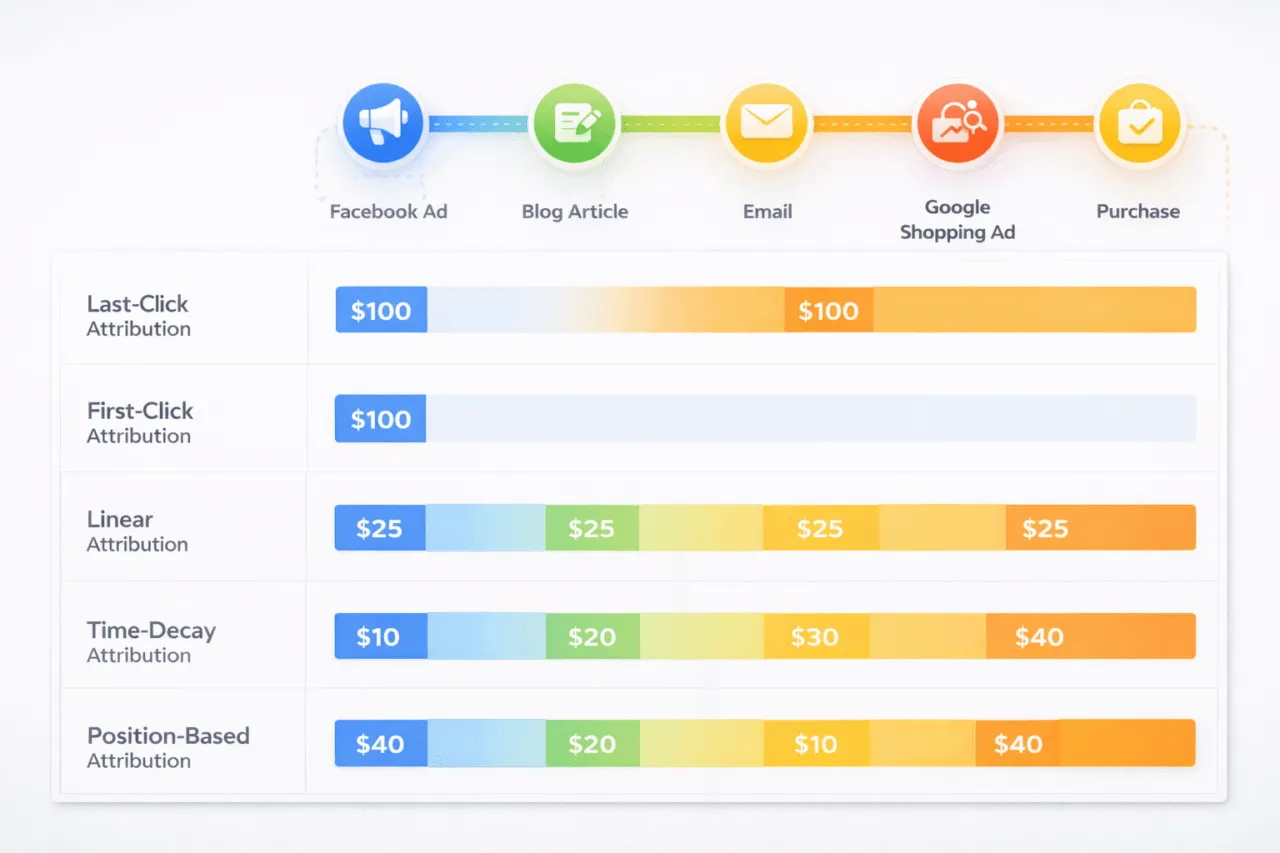 eCommerce attribution models