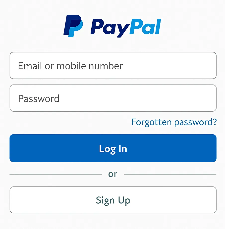 Paypal-account