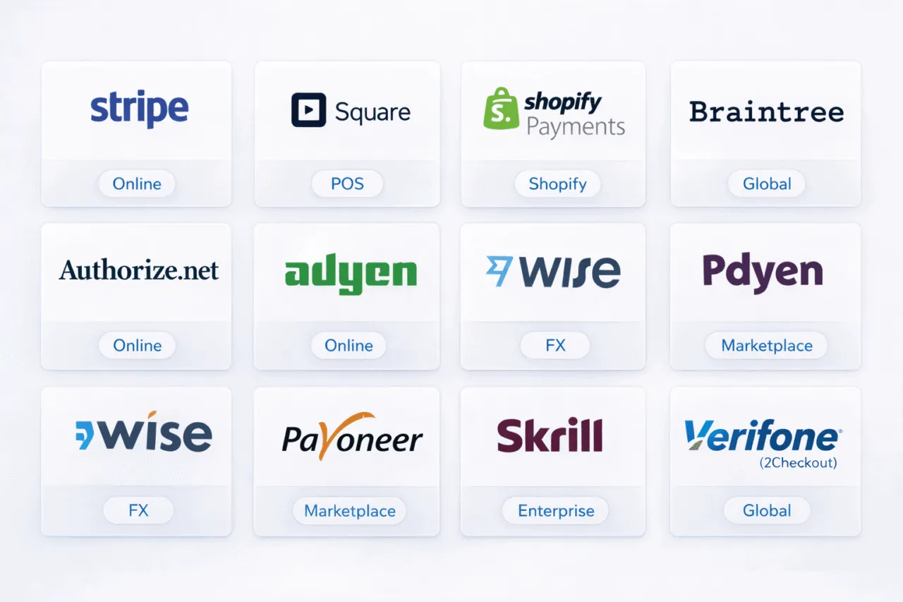 PayPal alternatives