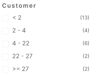 customer facet