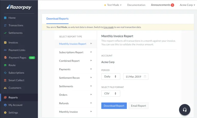 Razorpay reports - stripe alternatives 2026
