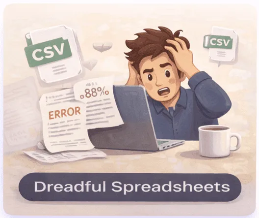 Stripe Dreadful Spreadsheets