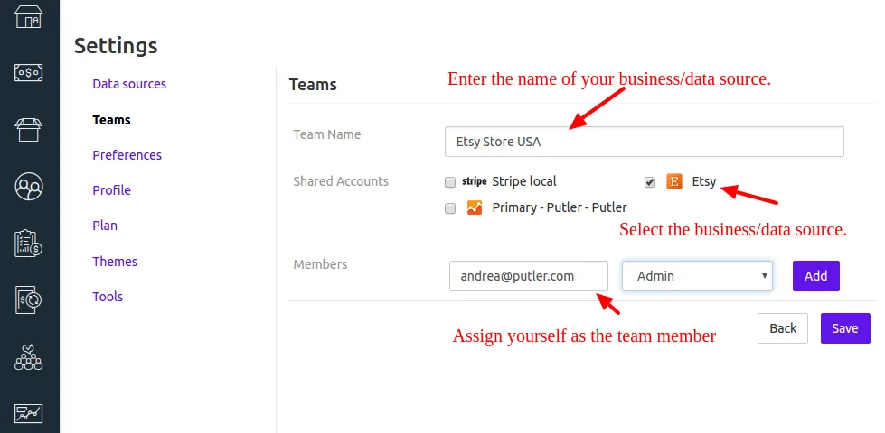 Create Team