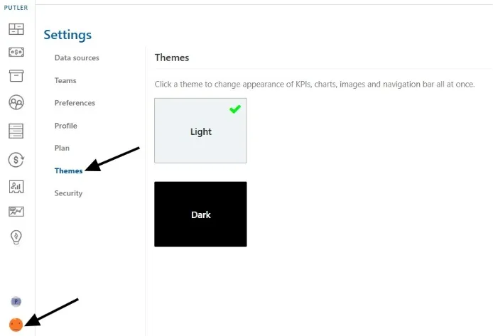 Light & Dark Mode - theme change