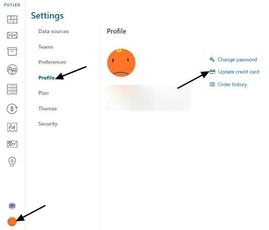 Update Billing Info - update billing info